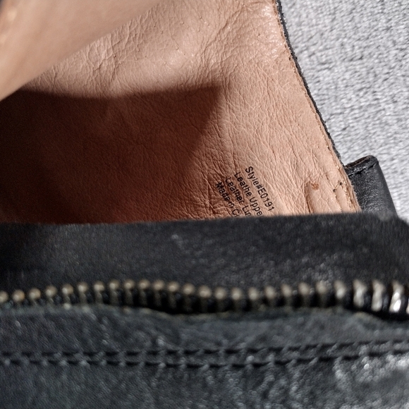 Madewell Billie Boots Womans 8 Black Leather Upper Ankle Booties E0191 - Picture 6 of 6